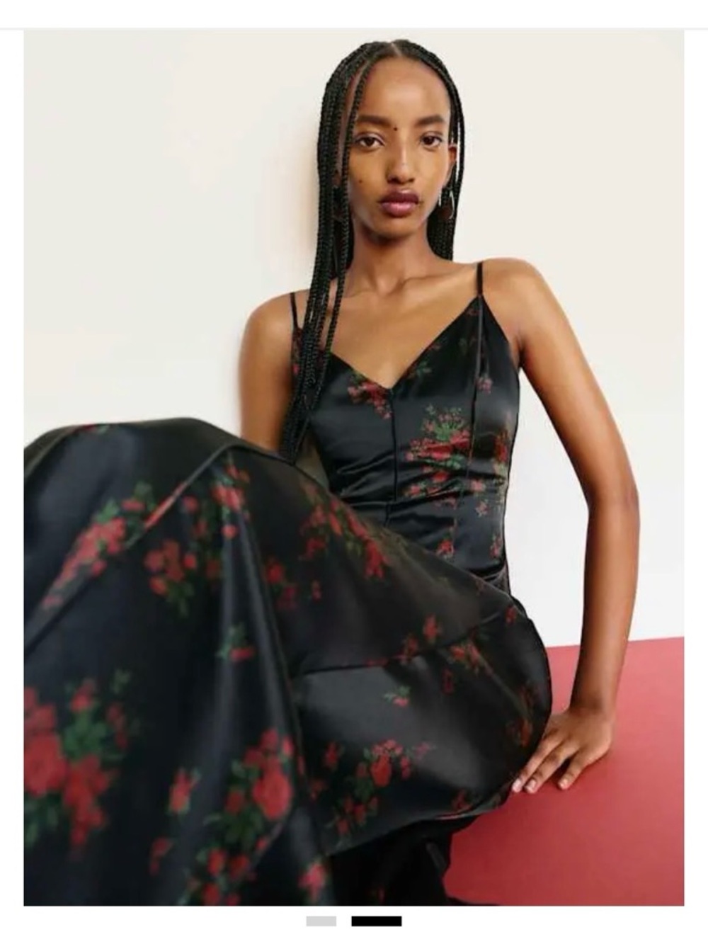 Reformation Lya Silk Dress